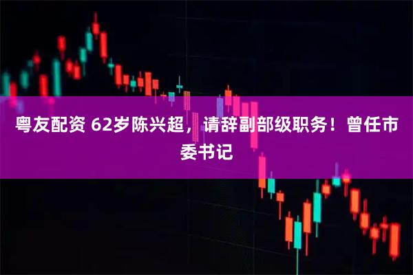 粤友配资 62岁陈兴超，请辞副部级职务！曾任市委书记