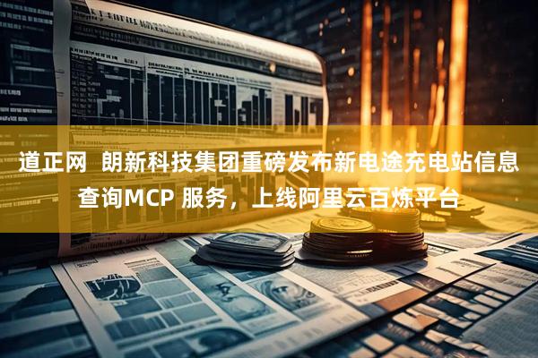 道正网  朗新科技集团重磅发布新电途充电站信息查询MCP 服务，上线阿里云百炼平台