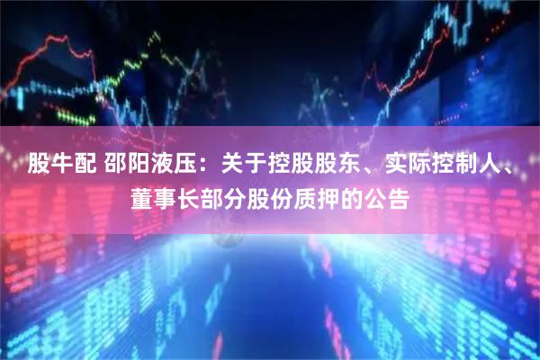股牛配 邵阳液压：关于控股股东、实际控制人、董事长部分股份质押的公告