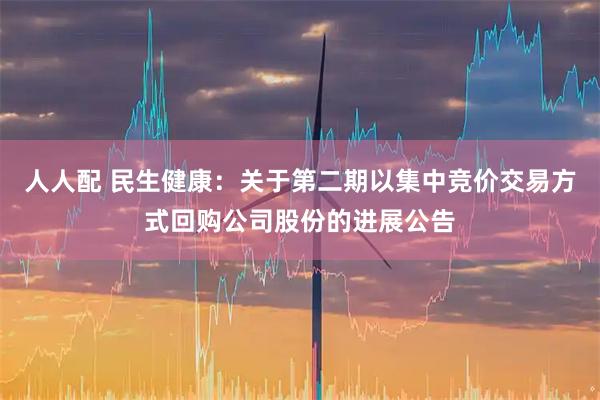 人人配 民生健康：关于第二期以集中竞价交易方式回购公司股份的进展公告