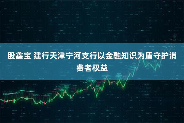 股鑫宝 建行天津宁河支行以金融知识为盾守护消费者权益